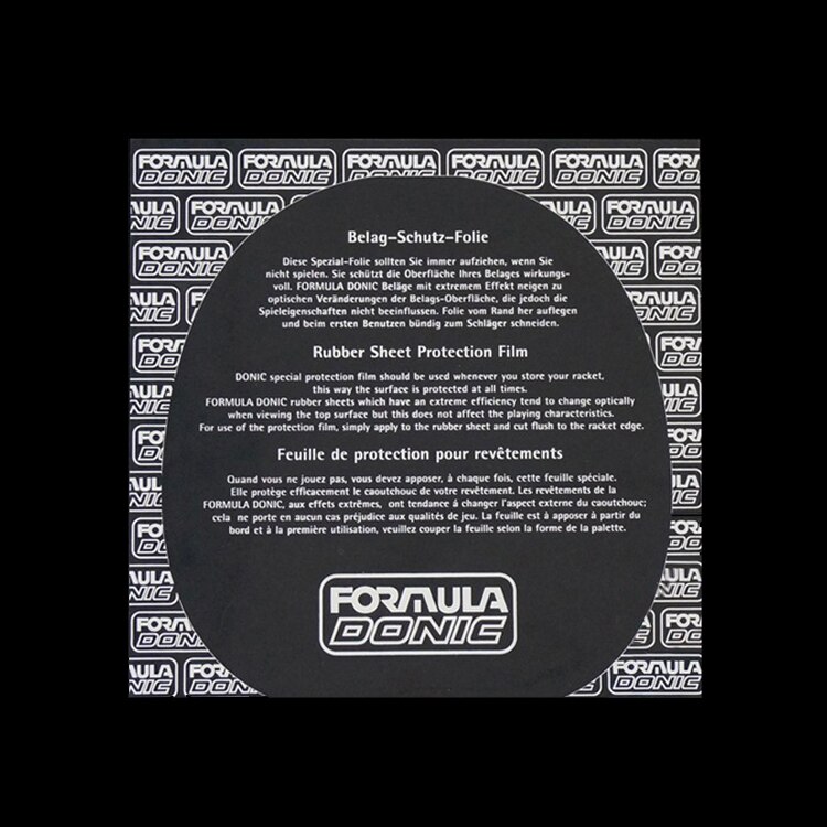 Película protectora de plástico adhesiva para tenis de mesa, película protectora de goma para Ping pong, gomas no pegajosas
