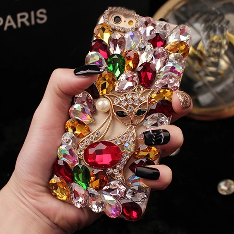 Bling Rhinestone Case For Iphone 12 pro max Etui Luxury Shinny Diamond Caja For iphone 12 max Coque