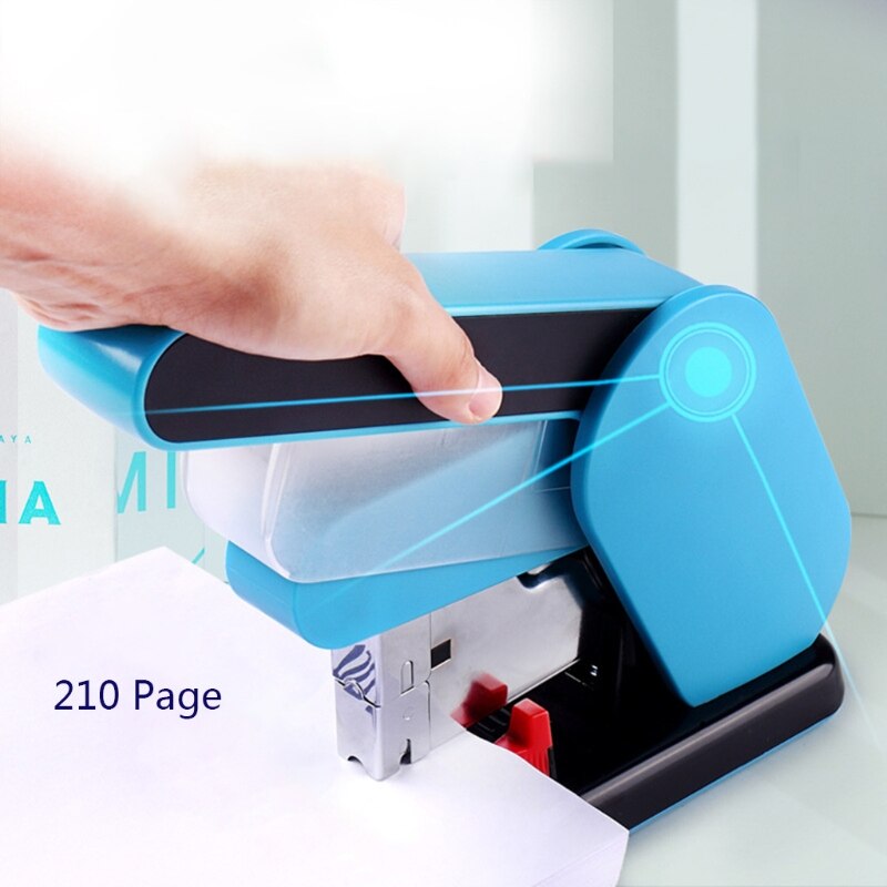 Heavy Duty Effortless Stapler 130 Sheets Thick Large Binding Stapling Machine M0XB