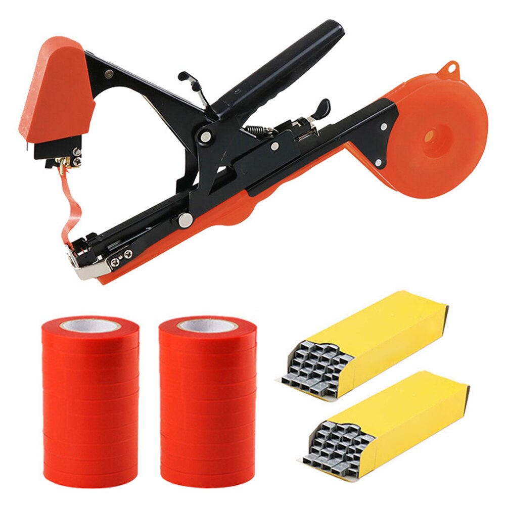 Garden Tools Tying Machine Hand Garden Tapetool Set Plant Tying Tape Tool With Nail Set For Fruit Flower Vegetable Vine Tomato: style3