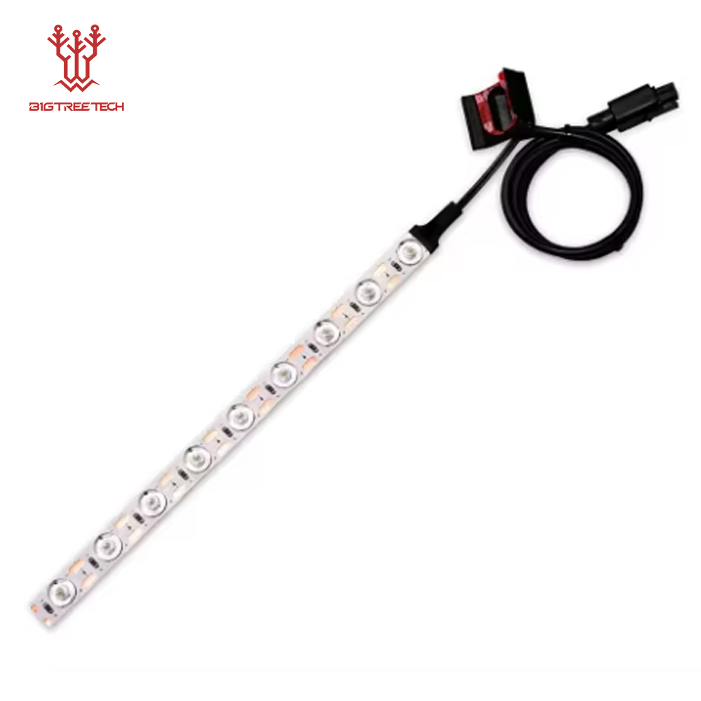 BIGTREETECH Panda Lux LED Light Bar Upgrade Kit High Brightness Lighting Magnetic Install for Bambulab P1/X1 3D printer Parts: 2.2mm / Blue