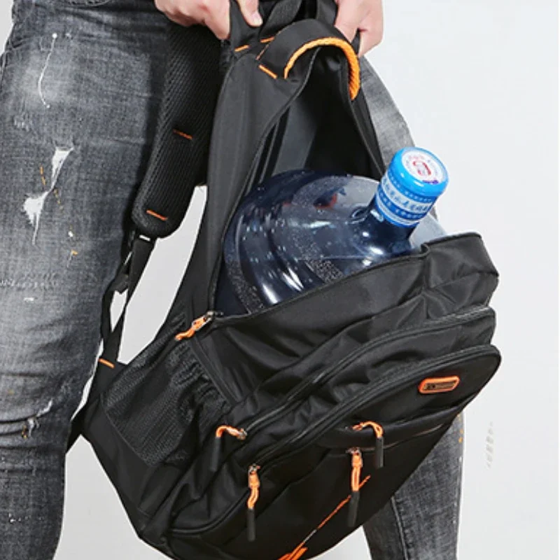 Męskie plecaki Oxford Wodoodporny plecak Biznesowa torba na komputer Casualowe plecaki podróżne Senior High School Student Schoolbag 가방