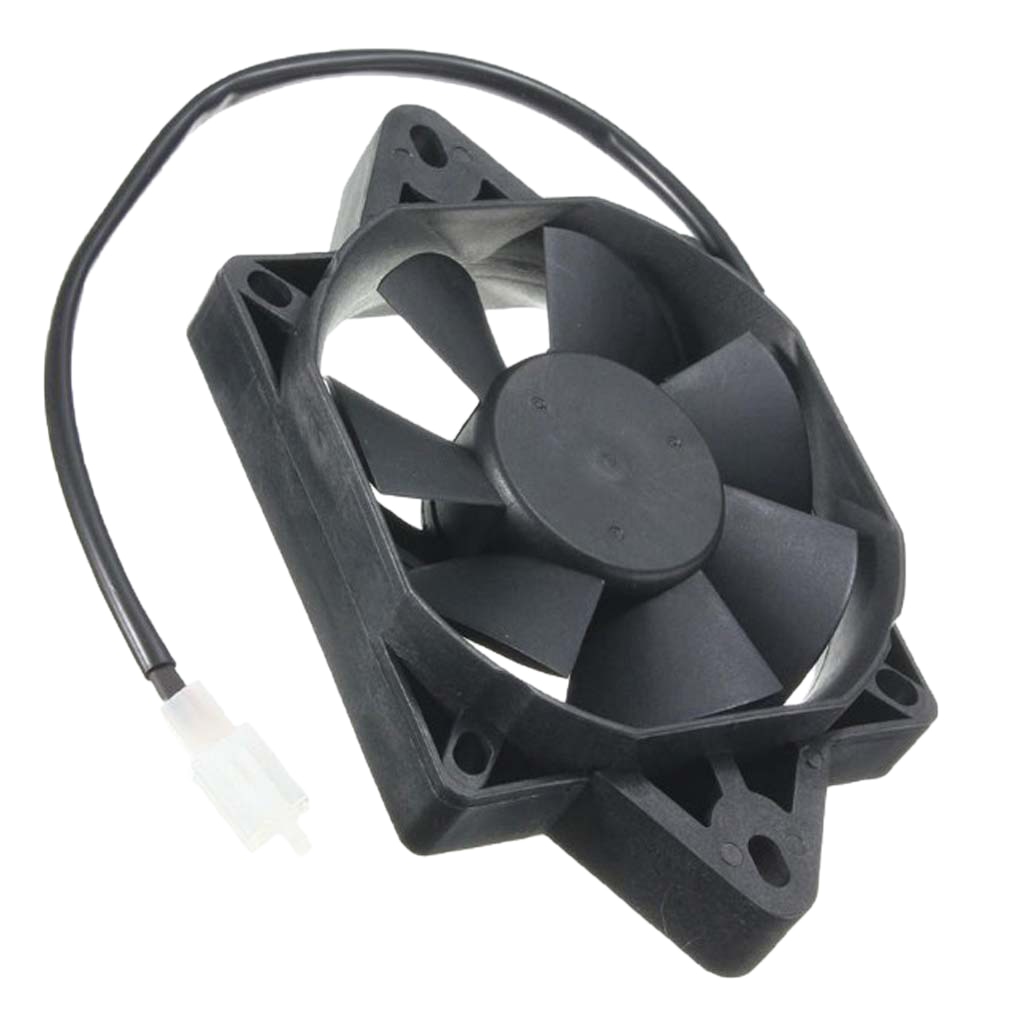 12V Radiator Cooling Thermo Electric Fan Auto Replacement Parts for 150cc-250cc Motorcycle Bike ATV Radiator Fan