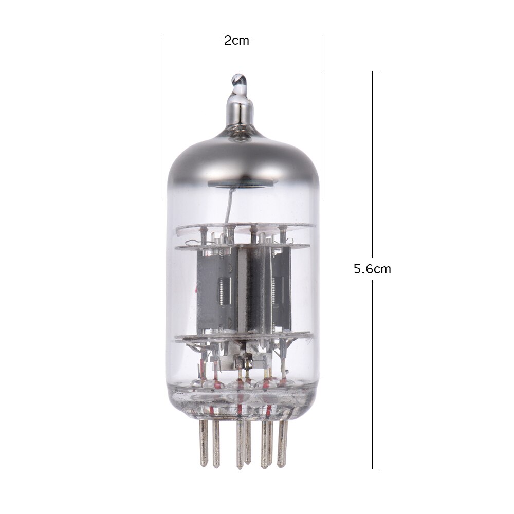 2pcs 12AU7 Preamp Electron Vacuum Tubes 9-pin Dual Triode for ECC82 6189 5963 5814 Tube Replacement