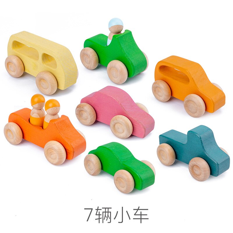 Wald Baby Spielzeug Regenbogen Stapler Pädagogisches Holz Puzzle bilden stapeln Familie Spiel Holz spielzeug Für freundlicher freundlicher Funning Spiel: A2