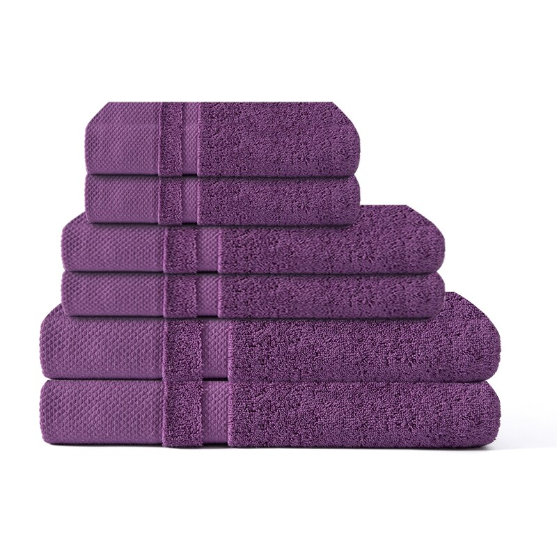 Elka 100% Katoenen Handdoek Set Bathtowel Facetowel Handtowel Zachte Bad Gezicht Handdoek Badkamer Handdoek Sets Grijs 6 Stuks