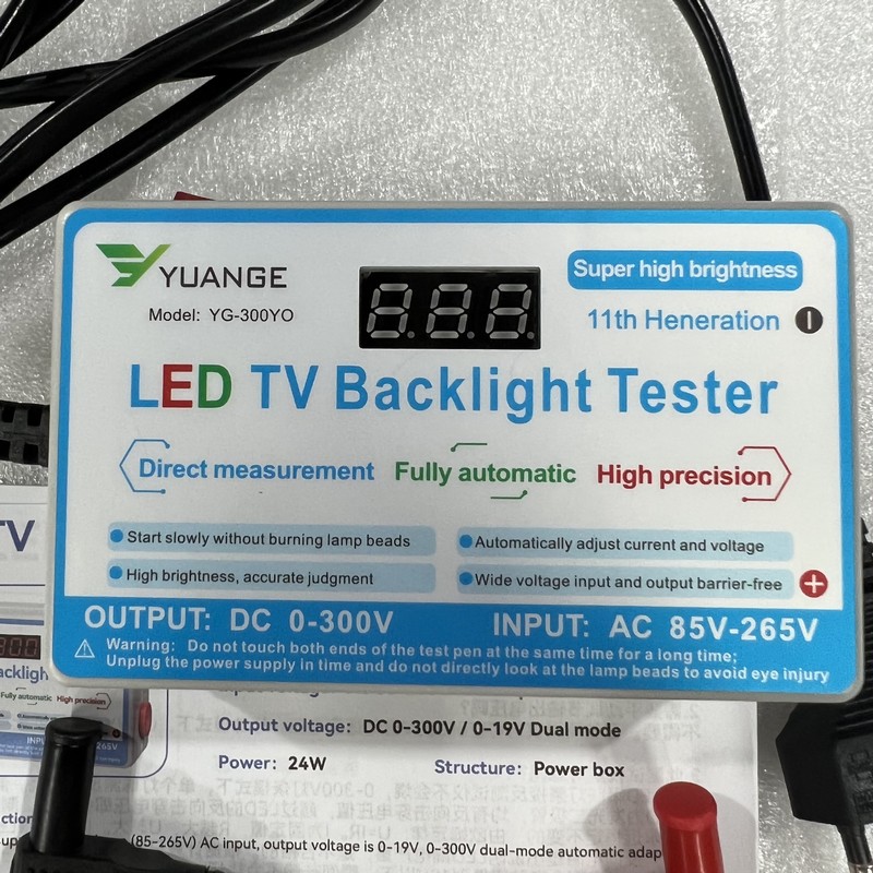 Uitgang 0-320V Tv Led Tester Reparatie Voor Tv Backlight Strip Tester, Ingangsspanning: 85-265V