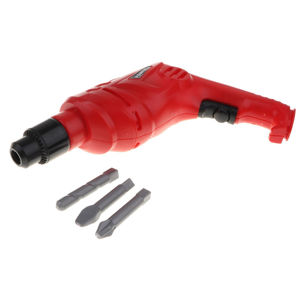 5 Stuk Boormachine Tool Speeltoestel Voor Peuter Pretend Play Plastic Speelgoed Gereedschap