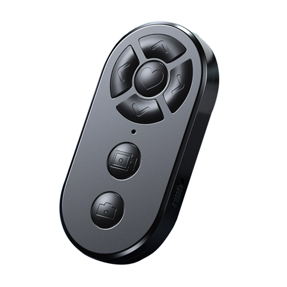 Draadloze Bluetooth Mobiele Selfie Luie Instant Muziek Video Afstandsbediening Mobiele Telefoon Bluetooth Controller Voor Apple: WHITE