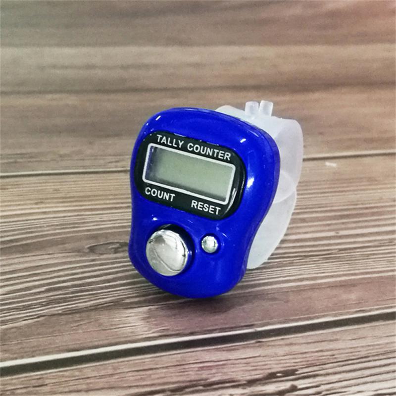 Mini compteur d'anneaux numérique LED, compteur de comptage électronique portatif, compteur de doigt pour les sports de prière et les compteurs de Fitness: MULTI