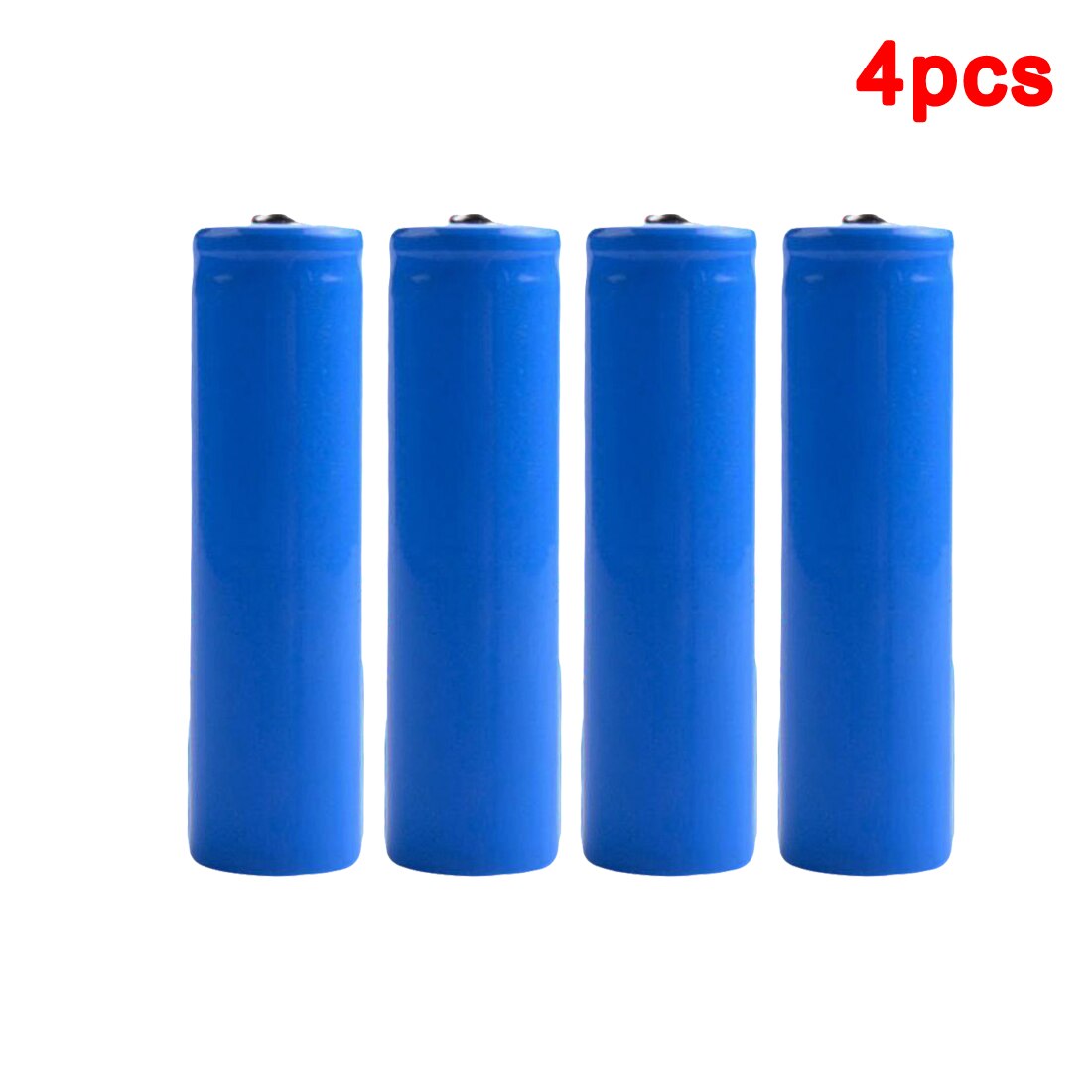 18650 Rechargeable battery Spare battery 3.7v 2200mAh accumulators aa lithium 3.7v Li-po Rechargeable 18650 Battery: 4 pcs