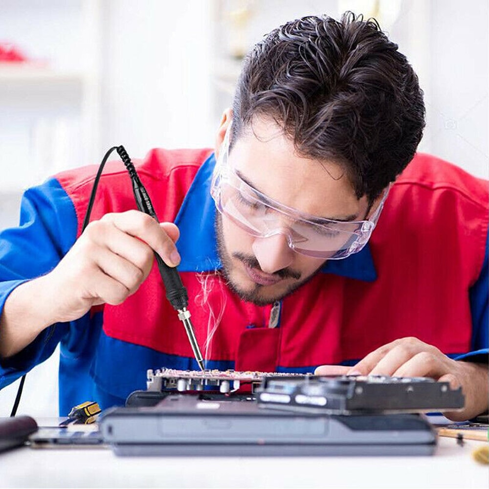 80W Electric Soldering Iron Digital Display Adjustable Temperature Welding Tool For Shed Building