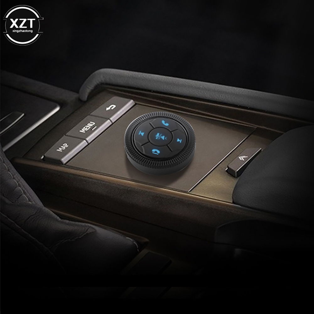 Pulsante di controllo remoto del volante Wireless per auto a 7 tasti per musica universale per auto Wireless Android DVD GPS Navigation Player Radio