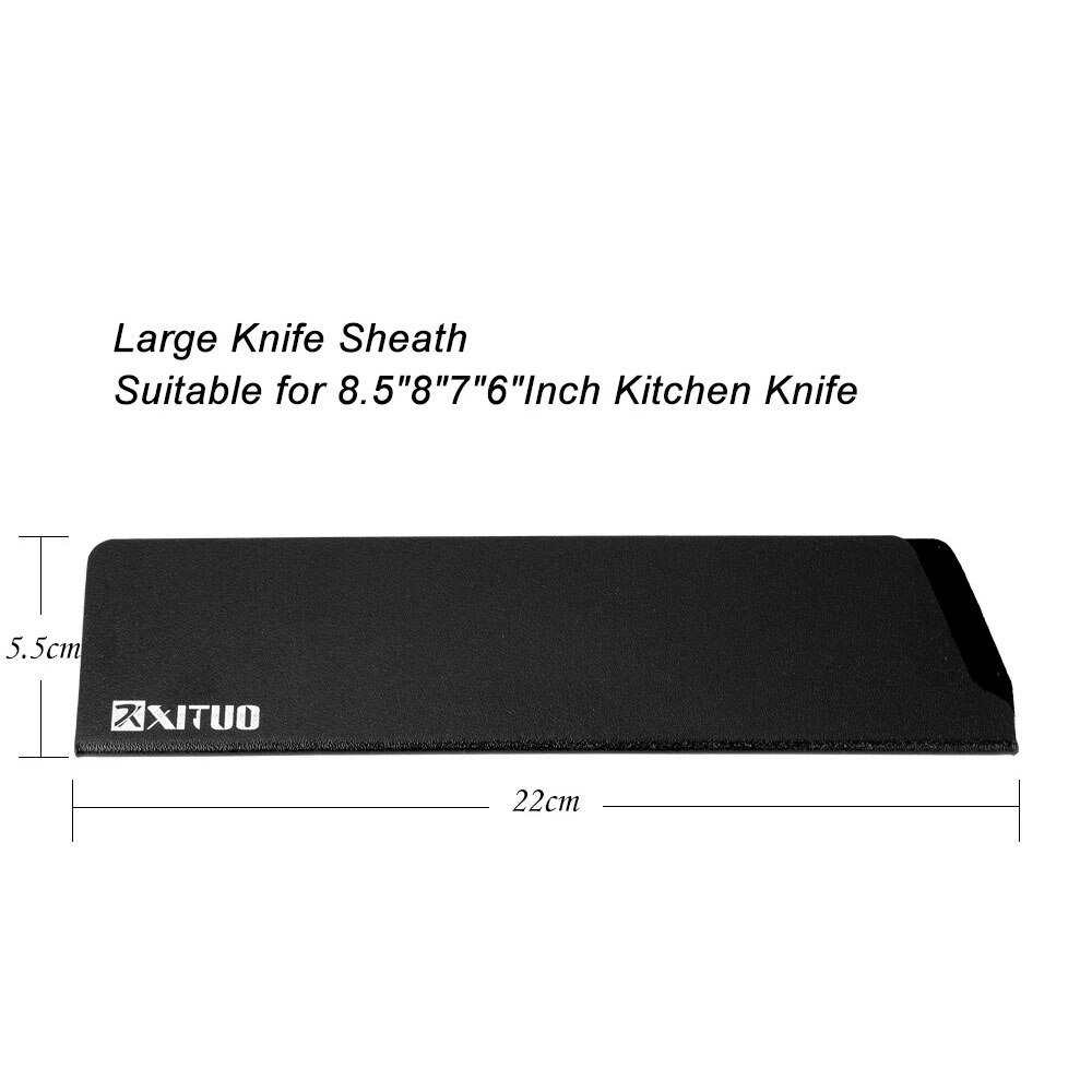 Xituo 8 " 7 " 6 " 5 " 3.5 " kokkekniv skede udskæring grøntsagsskæring santoku skæreknive køkkenknive skeder værktøj sort