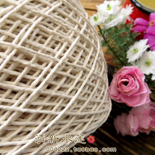 handgemachte häkelarbeit haken blume tasche haken DIY untersetzern isomatte hohlgeflecht volle baumwolle Beige ursprünglich dicke linie