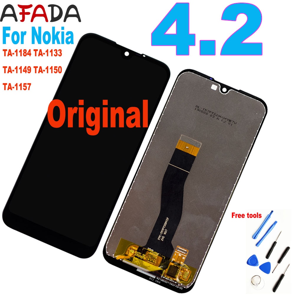 5.71 ''Voor Nokia 4.2 Lcd Display Ta-1184 Ta-1133 Ta-1149 Ta-1150 Ta-1157 Touch Screen Digitizer Vergadering Voor Nokia 4.2 N4.2 Lcd