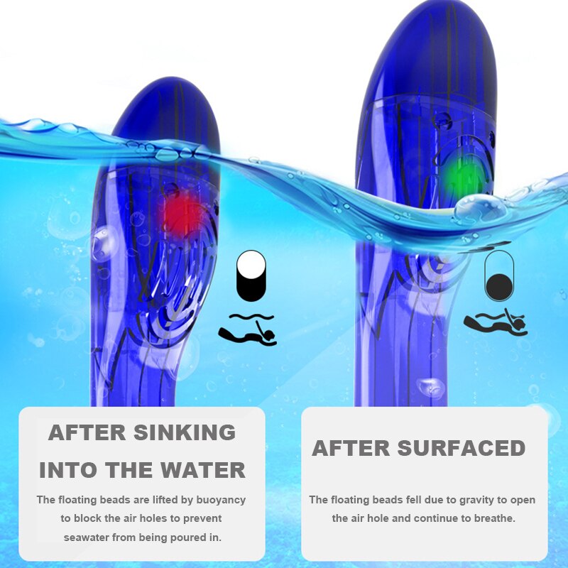 Adult Snorkeling Full Face Swimming Mask Breathing Tube Full Dry Diving Masks Scuba Swim Goggles Diving Equipment