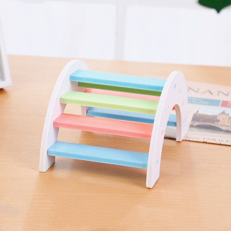 Puente de madera para hámster mascota, juguete de madera para hámster, puente de madera, artículos para hámster, juguete ecológico, Chinchilla pequeña
