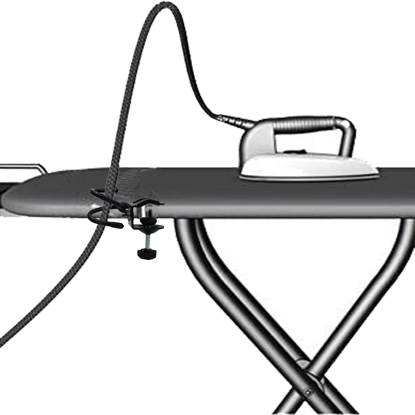 Flexible Iron Cord Minder Ironing Board Steam Cord Holder - cord out of the way