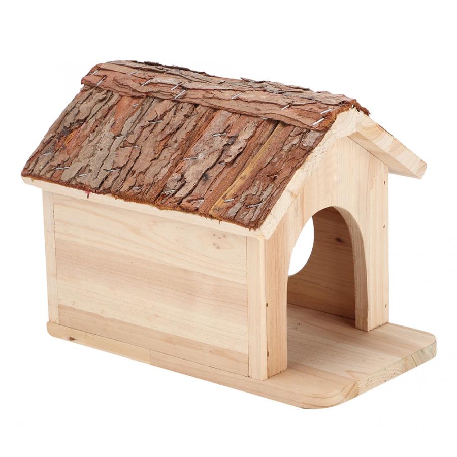 Hamsteri pienlemmikkikoppi luonnollinen puinen hamsterikoppi pesä pienille eläimille orava kani marsu chinchilla piilopaikka
