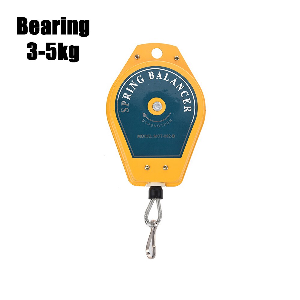 Molla di Bilanciamento a scomparsa Cacciavite Appeso Chiave di Coppia di Gancio Filo di Acciaio Corda di Misura Strumento di Supporto Ergonomico bilancia Scatola