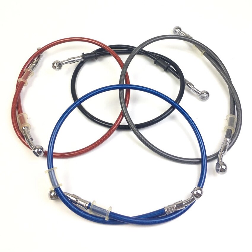 Motorcycle MX universal hose brake clutch or brake hydraulic hose off-road vehicle woven steel hydraulic reinforced brake hose