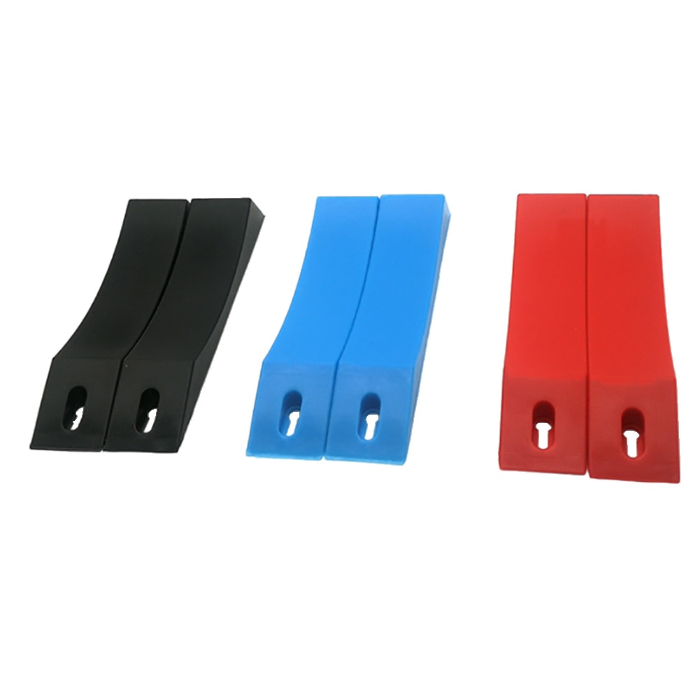 2Pcs Thicken Weightlifting Silicone Mat Barbell Dumbbell Training Anti-Slip Protection Pad Cushion For Body Building