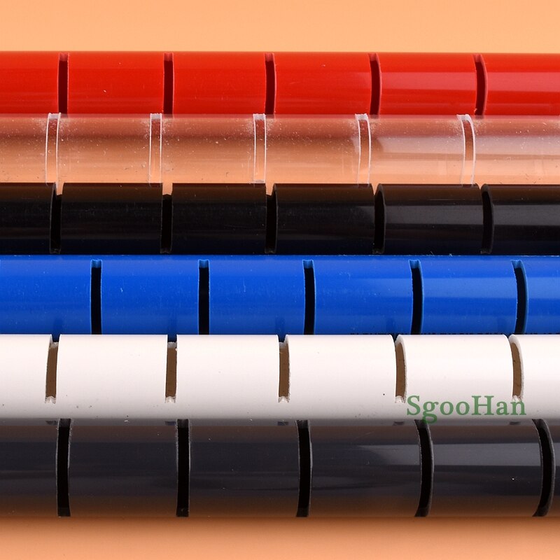 1pc OD 20~32mm Aquarium Fish Tank PVC Rain Pipe Filter Accessories Drip Water Drain Tube Deluge Downcomer Cess-Pipe