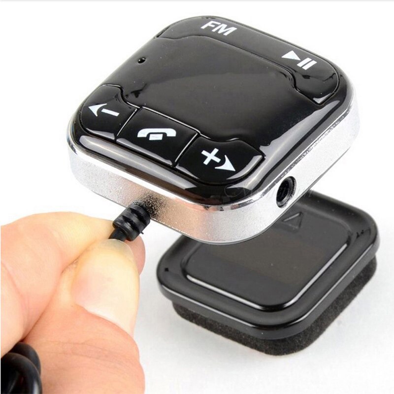 Auto Fm-zender Mini Lcd Handsfree Draadloze Fm Radio Zender Adapter MP3 Speler Auto Kit Ondersteuning Voor Tf Card