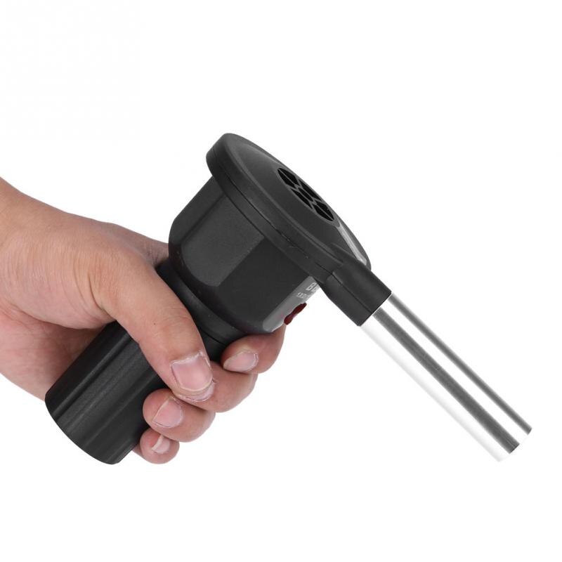 Tragbare Batterie angetrieben BBQ Fan Gebläse für draussen Camping Picknick Holzkohle Grill Grill