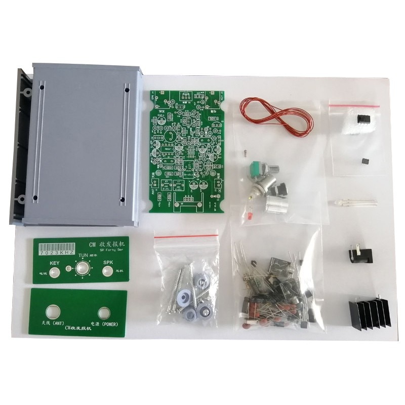Forty-9er 3W Ham Radio CW Transceiver Kit Unfinished DIY 7023KHz-7026KHz Receiving CW SSB Signals