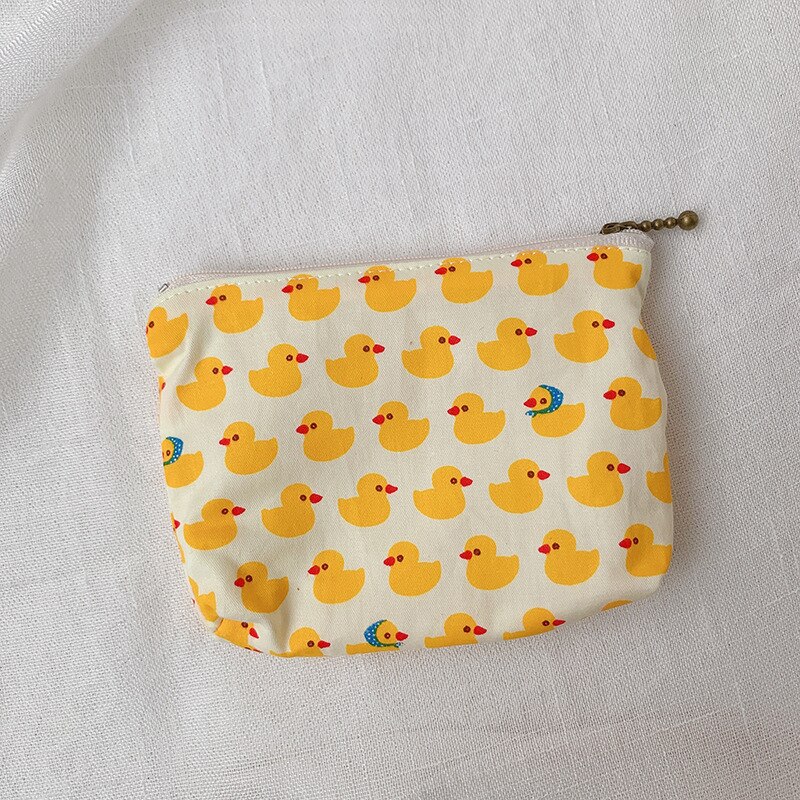 Women Canvas Cosmetic Bag Makeup Case Korean Make Up Pouch Necesserie Travel Organizer Bag Ladies Beauty Lipstick Coin Purse Bag: 12