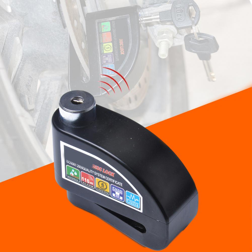 Brake Lock High-decibel Alarm Wide Application Alloy Anti-theft Scooter Lock for Motorcycle