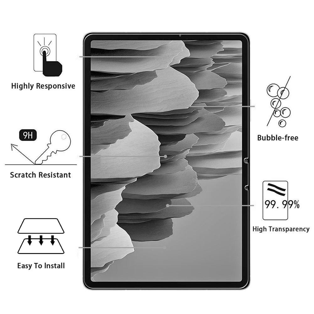 3 sztuka szkło Protector do Samsung Galaxy Tab S7 S8 folia ochronna na ekran do Samsung Galaxy Tab S7 Plus Fe Lite S8 Plus Ultra
