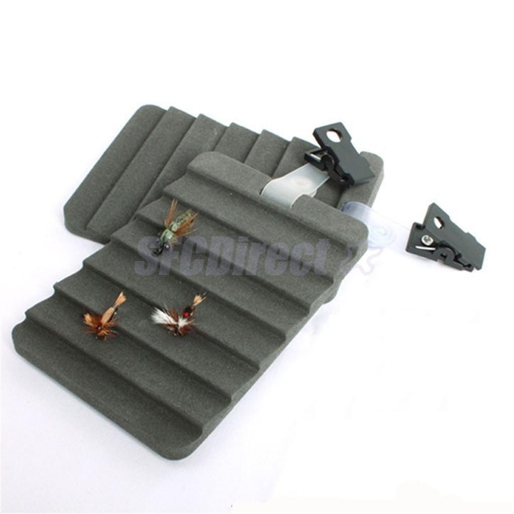Ripple Fly Patch with Clip On Fly Box Foam Replacement without Flies Fly Fishing Accessories Fly Tool