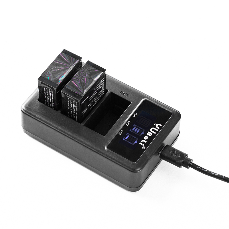 Batterie pour gopro Hero 3 3 +, édition noire, argent blanc, accessoires de caméra HD