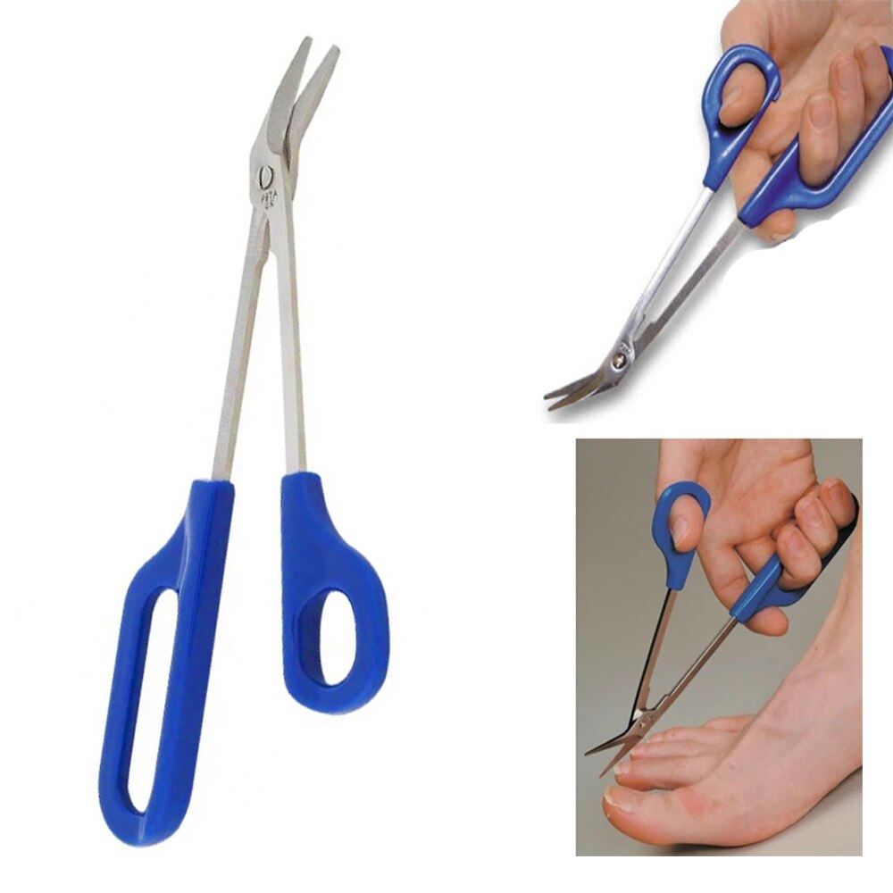 20cm(7.87'')Toe Nail Toenail Scissor Long Reach Easy Grip Pedicure Trim Clipper Manicure Trimmer for disabled Cutter