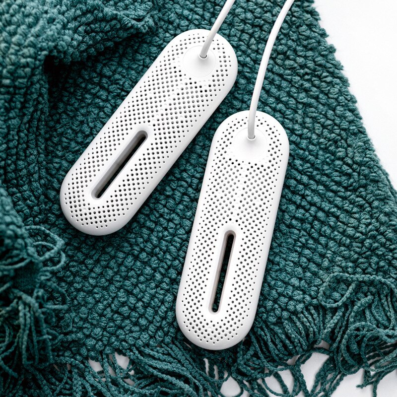 11W 220V Schuhe Trockner Tragbare Elektrische PTC Heizung Schuhe Sterilisation Trocknen Maschine Zeit Einstellung Konstante Temperatur: weiße farbe