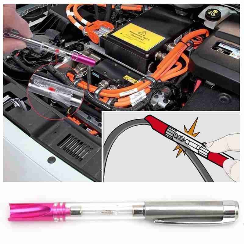 Automobile Ignition Tester Auto Repair Inspection Tool Plug Pen Indicator Wire Spark Diagnostic Car Tester Portable Circuit Z2F9