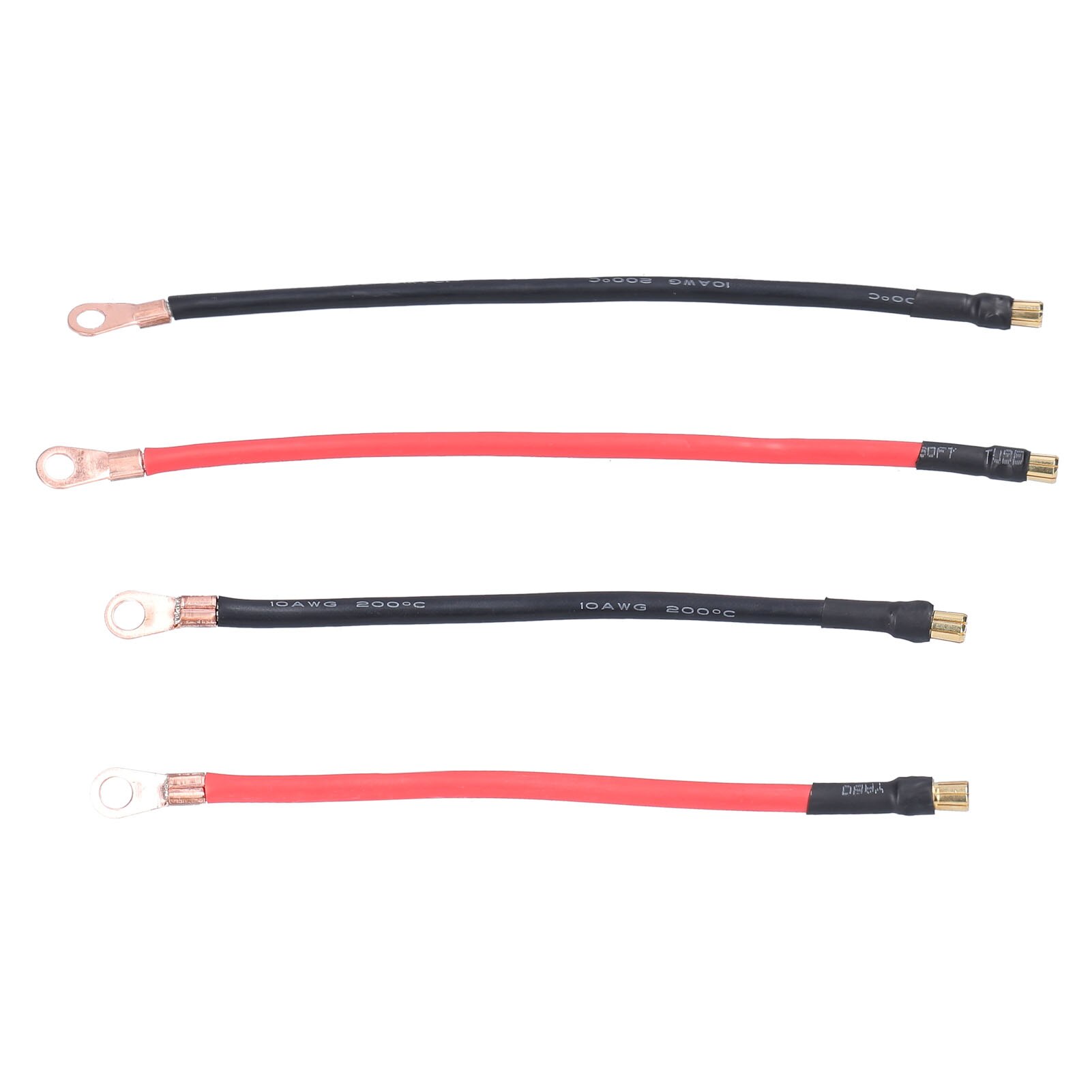 Spot Welding Pen Spot-welding Machine DIY Special Connect Wire 18650 Battery with 6.5mm Gold Plated Banana Plugs and Nose Lugs