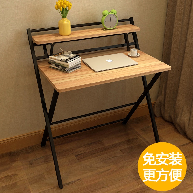 Computer Table Desktop Simple Folding Table Study Desk Desk Simple Home Student Office Multi-function Small Table