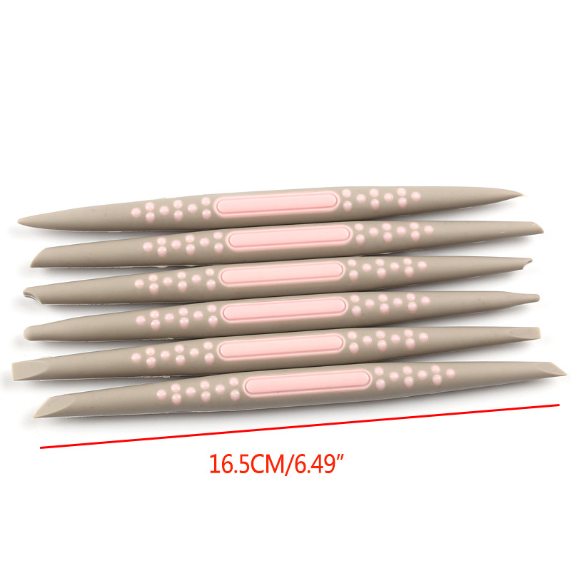 6pcs Plastic Soft Head Molding Tool Sculpture Model Maquetas Modelismo Polymer Clay Tools Polymorph Klei Sculpting Tool