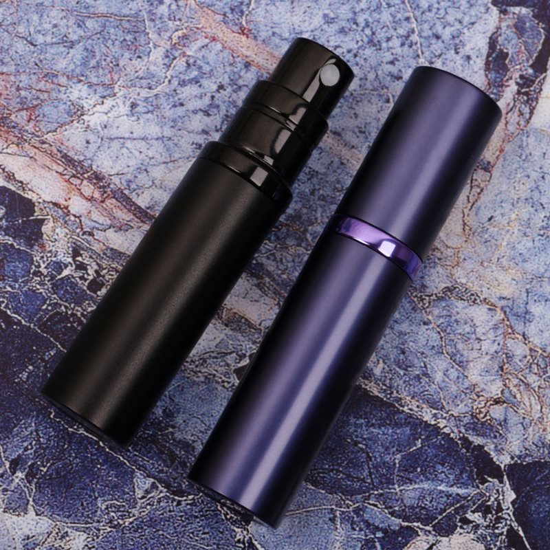 Bouteille de parfum Portable haut de gamme 5 ML vide fond de pulvérisation remplissage Mini flacons rechargeables de voyage