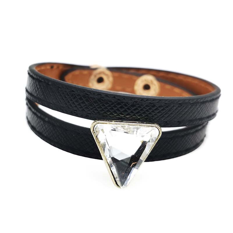 D & D LIEBE Leder Armbänder Armreif Für Frauen mehrschichtig Punk Charme Armbinde Weibliche Manschette Schmuck: 1