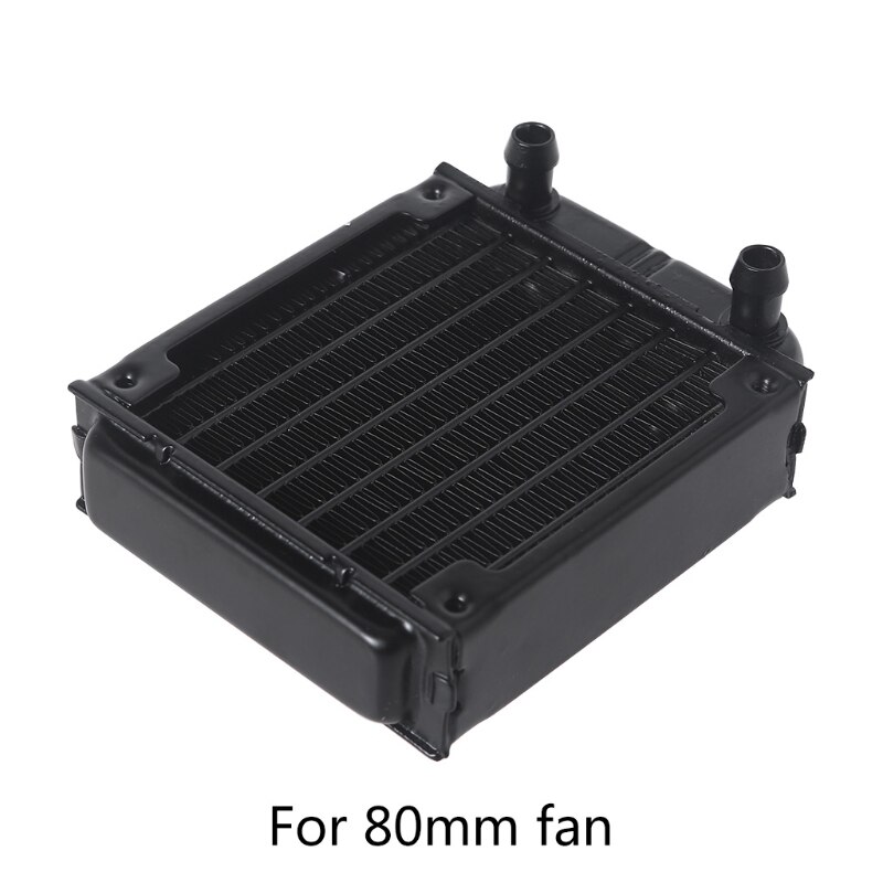 Water Cooling Computer Radiator 10 Pipe Aluminum Heat Exchanger Liquid Cooling Heat Sink for CPU PC Water Cool System