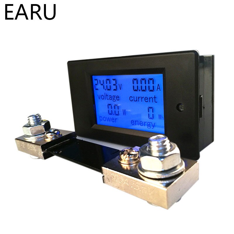 20A 100 EINE AC 80-260V DC 6,5-100 V Digitale LED-anzeige Voltmeter Amperemeter Wattmeter Energie energie Meter 12V 24V 110V 220V Volt Tester