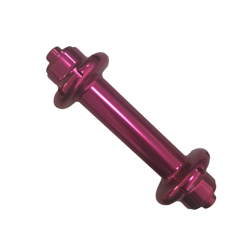 Powerway PHB-R39 Super Light Road Bike Hub Front QR*100mm Straight Pull 18H 20H Aluminum Alloy Color Black Or Red Weight 76g