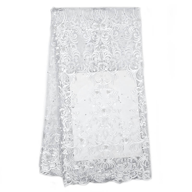 Robe de soirée en dentelle | Tissu de luxe, nigérian, dentelle, tissu français de: green