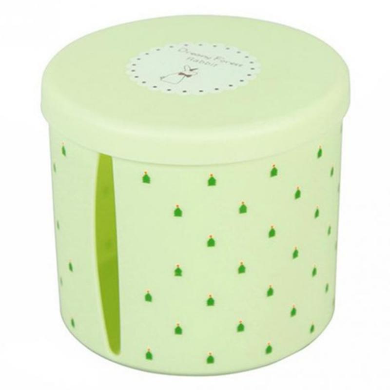 Dry Wet Tissue Paper Case Care Baby Wipes Napkin Storage Box Holder Container Wipes Dispenser Home Tissue Holder: Green