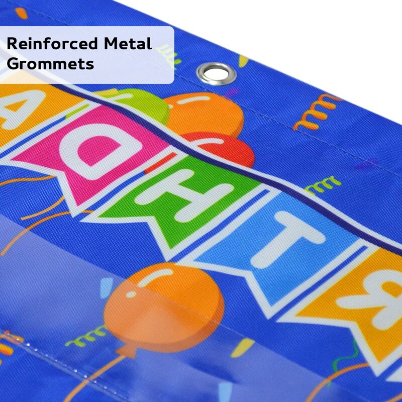 Our Birthday Celebration Graph Space-Saver Kids Pocket Chart for School Classroom